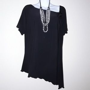Fashion bug black blouse
